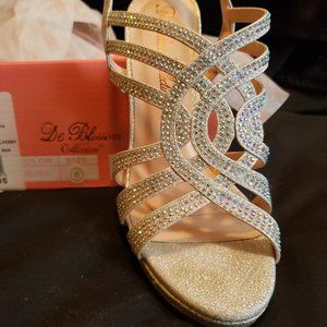 Size 6 Glitter prom/wedding shoes